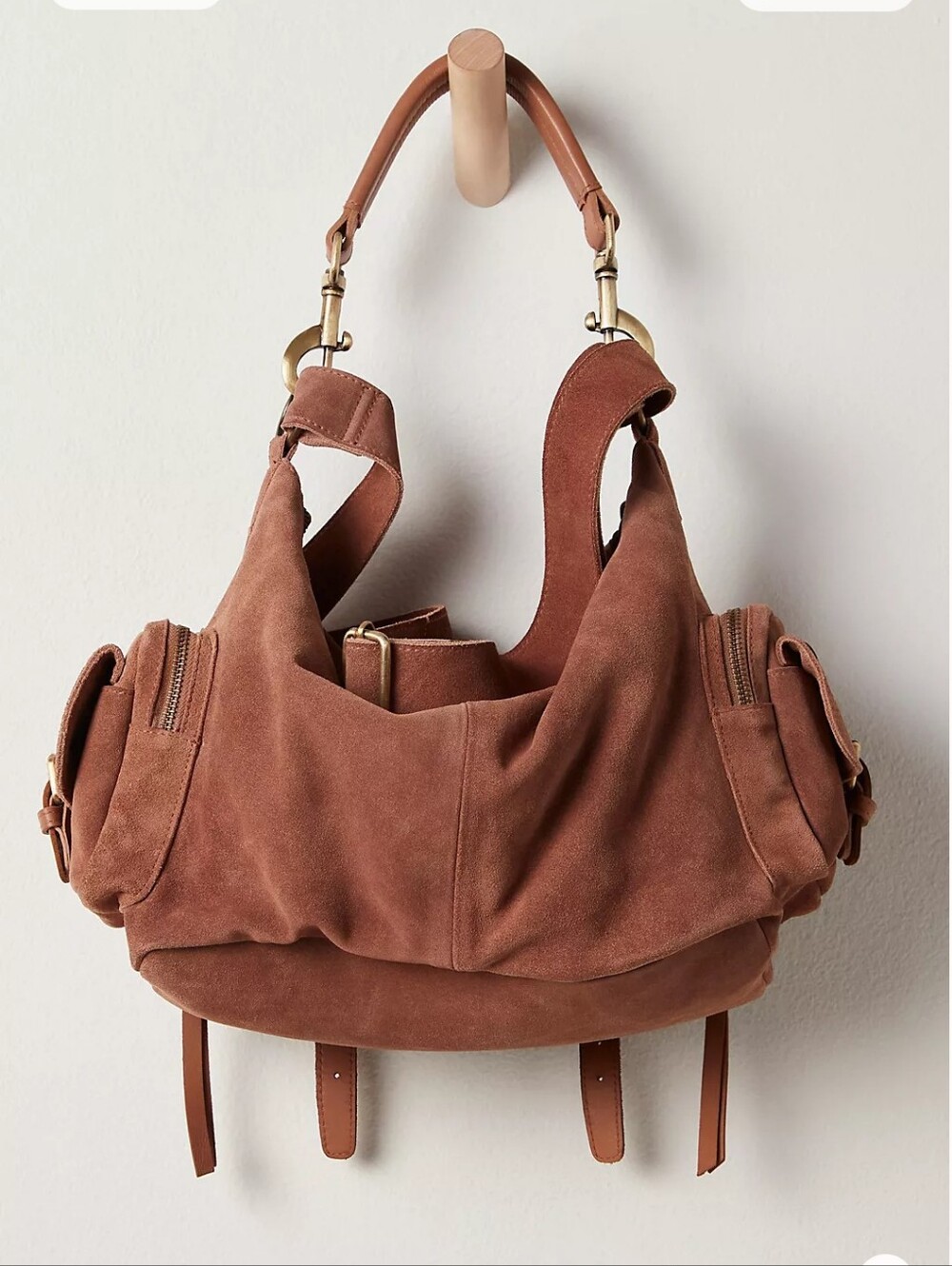 Free People, Palermo Suede Shoulder Bag - Picture 4 of 4